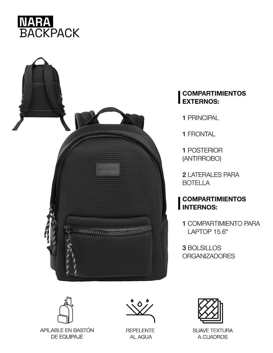 Mochila con portalaptop Nara 5