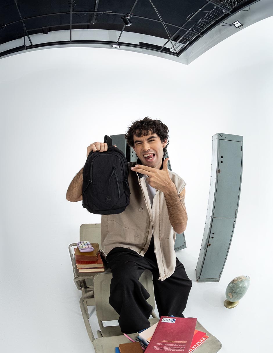 Mochila bandolera melys unisex 7