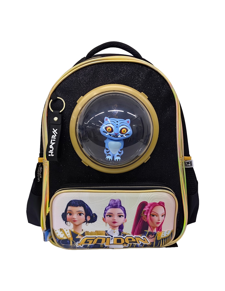 Mochila escolar Las guerreras K-Pop Bubbles Golden unisex 1