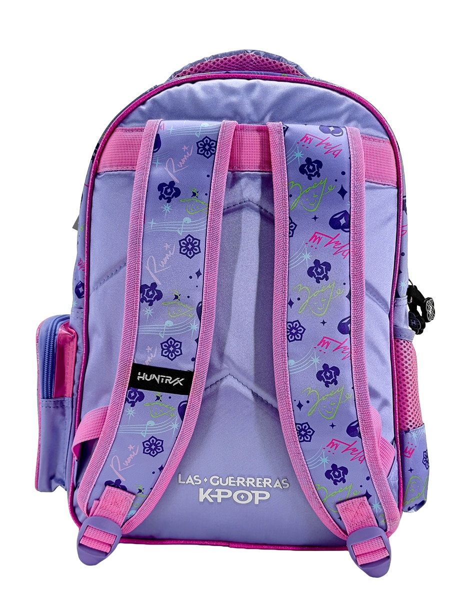 Mochila escolar las guerreras k-pop world tour unisex 3