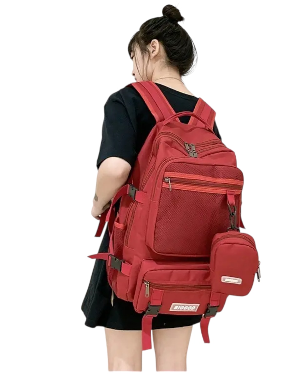 Mochila casual Genérica impermeable unisex