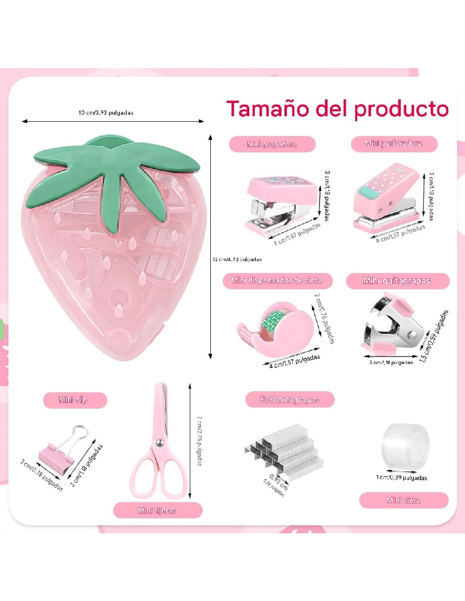 Set escolar con 11 piezas 3
