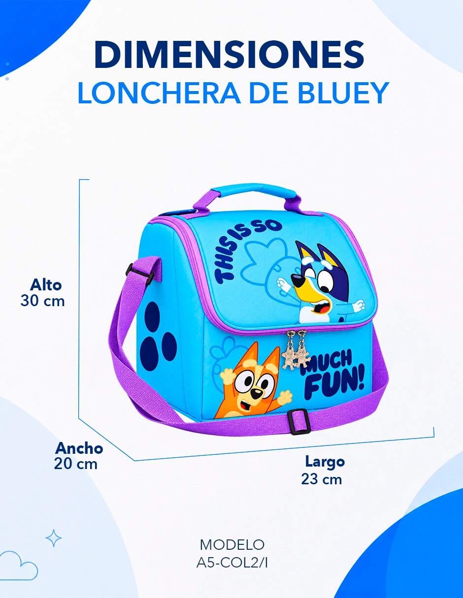 Lonchera térmica (si aplica) Bluey 10