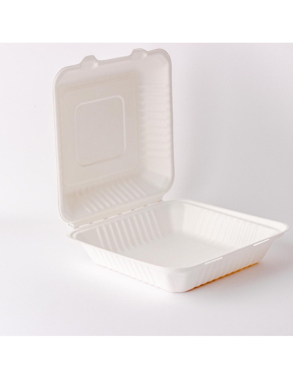 Contenedor con tapa de fibras naturales 2