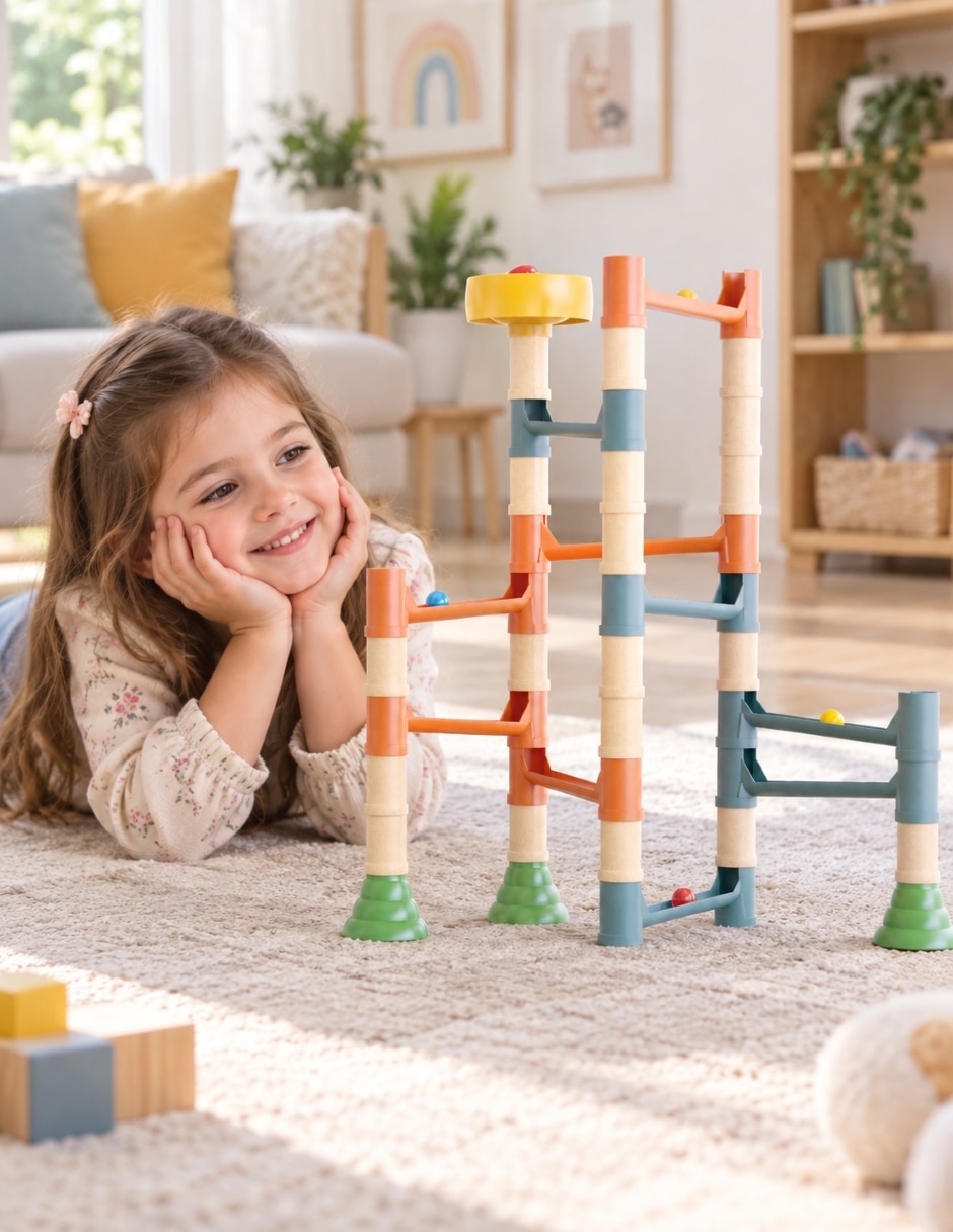 Circuito de Canicas Migoga Marble Run juego didáctico 5
