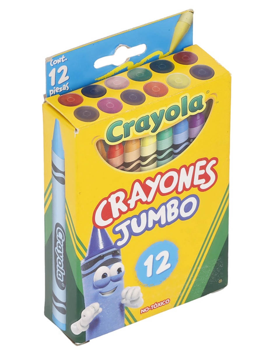 MARCADOR JUMBO CRAYOLA 12 , MULTICOLOR