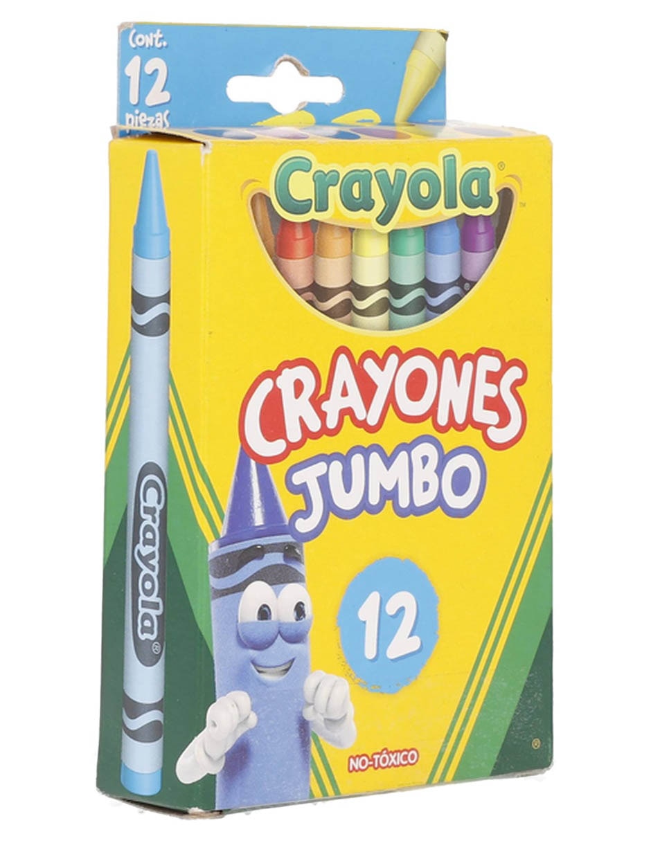 MARCADOR JUMBO CRAYOLA 12 , MULTICOLOR