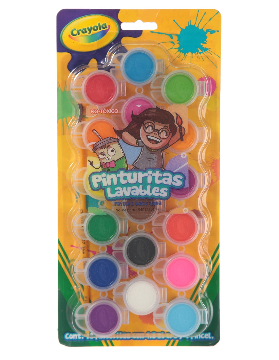 Lápiz de color Crayola redondo 18 piezas
